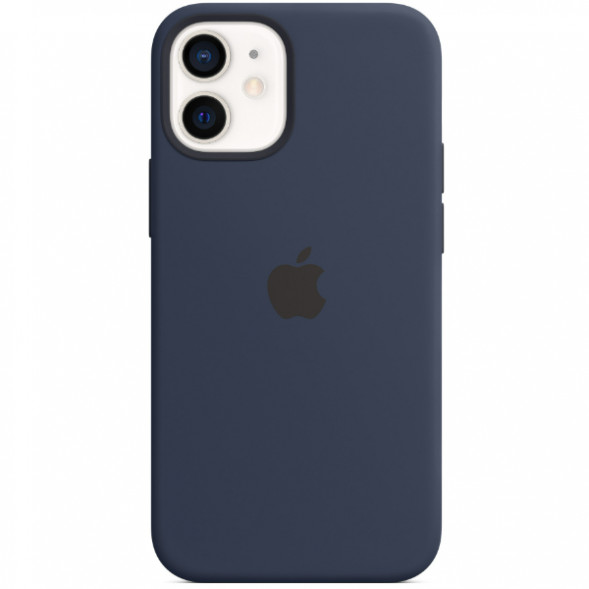 Силиконовый чехол MаgSafe для Apрle iPhone 12 mini, Deep Navy в Москве