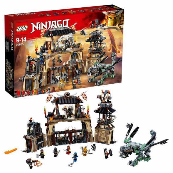 Конструктор LEGO Ninjago 70655 Пещера драконов в Москве