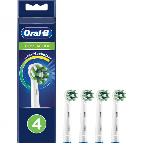 Насадки на зубные щетки Oral-B Cross Action, 4 шт. в Москве