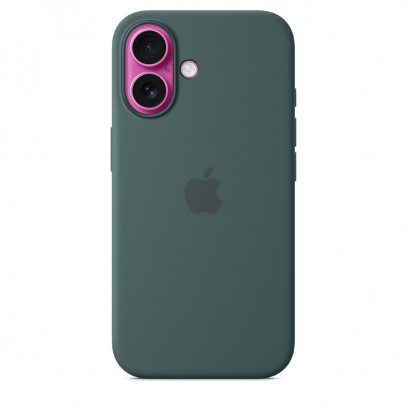 Чехол Apple для iPhone 16 Silicone MagSafe, Lake Green (MYY83ZM/A) в Москве