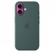 Чехол Apple для iPhone 16 Silicone MagSafe, Lake Green (MYY83ZM/A) в Москве