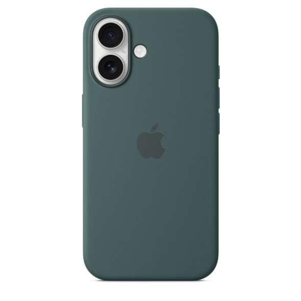Чехол Apple для iPhone 16 Silicone MagSafe, Lake Green (MYY83ZM/A) в Москве