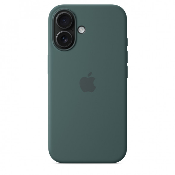 Чехол Apple для iPhone 16 Silicone MagSafe, Lake Green (MYY83ZM/A) в Москве