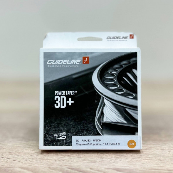 Рыболовная леска Guideline Power Taper 3D+ #37765 8/9 DH, Green в Москве