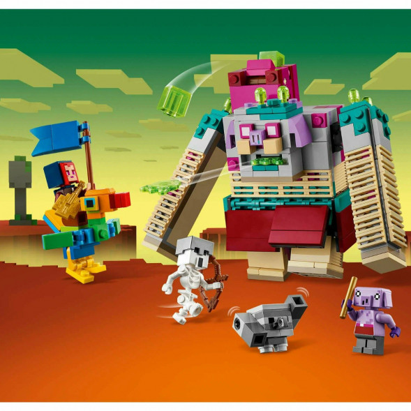 Конструктор LEGO Minecraft 21257 Схватка с Пожирателем в Москве