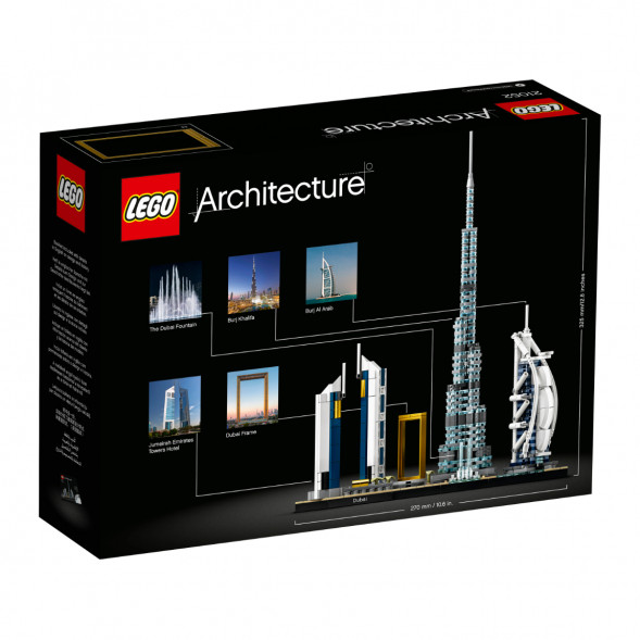 Конструктор LEGO Architecture 21052 Дубай в Москве