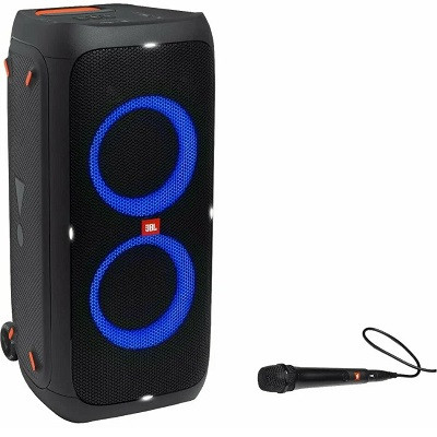 Портативная акустика JBL Partybox 310 + микрофон, 240 Вт, black в Москве