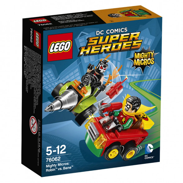 Конструктор LEGO Super Heroes 76062 Робин против Бэйна в Москве