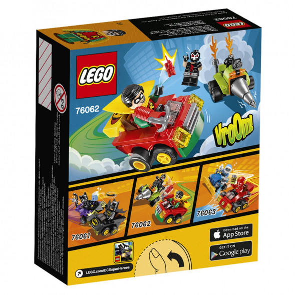 Конструктор LEGO Super Heroes 76062 Робин против Бэйна в Москве