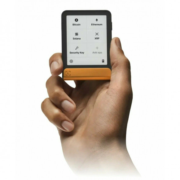 Аппаратный криптокошелек Ledger Flex, оранжевый в Москве