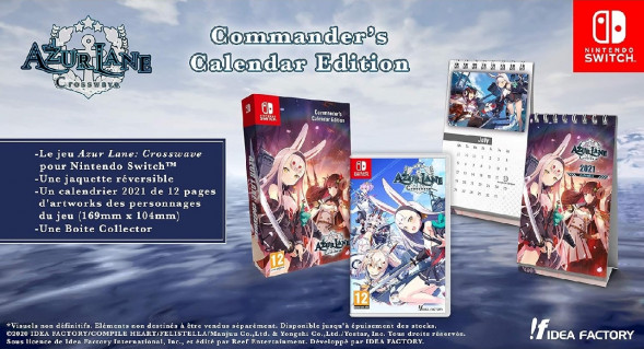 Игра Azur Lane: Crosswave. Commander&amp;#039;s Calendar Edition [Nintendo Switch, английская версия] в Москве