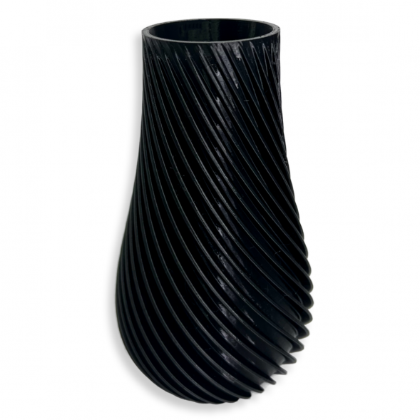 Ваза для сухоцветов HatRom Spiral, чёрный в Москве