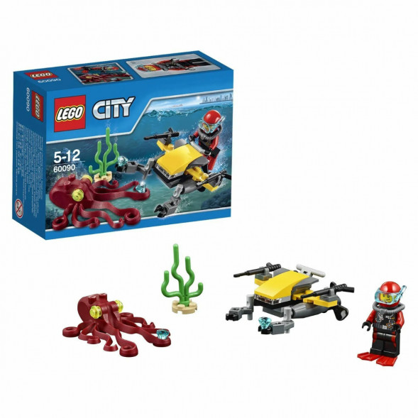 Конструктор LEGO City Deep Sea Explorers 60090 Глубоководный скутер в Москве