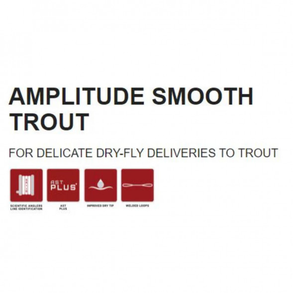 Нахлыстовый шнур Scientific Anglers Amplitude Smooth Trout WF-6-F 131407 в Москве
