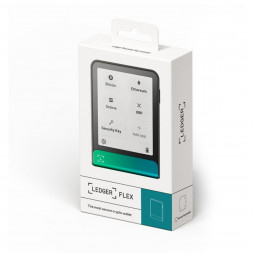 Аппаратный криптокошелек Ledger Flex, зеленый