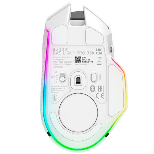 Компьютерная мышь Razer Basilisk V3 Pro 35K белый (RZ01-05240200-R3G1) в Москве