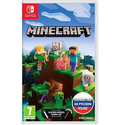Игра Minecraft для Nintendo Switch, картридж в Москве