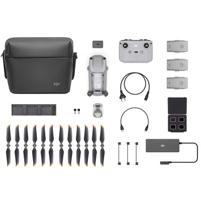Квадрокоптер DJI Air 2S Fly More Combo, серый в Москве
