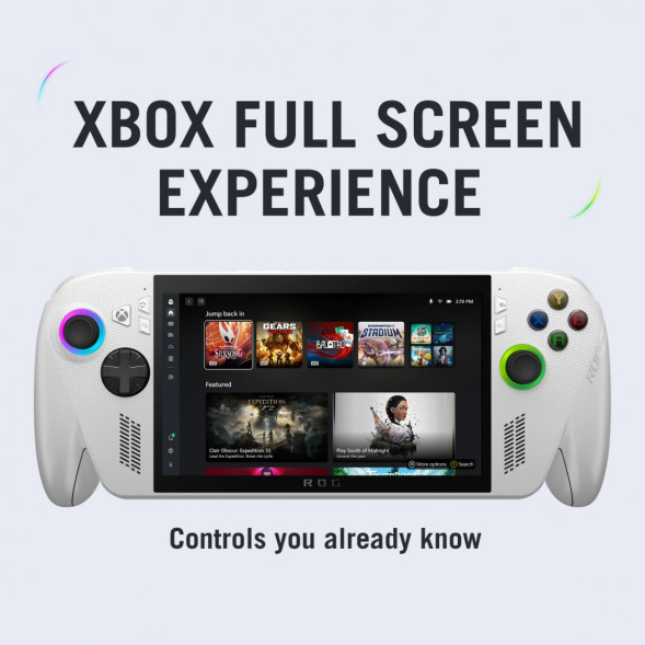 Портативная игровая консоль Asus Rog Ally Xbox 16GB/512GB Z2A, White в Москве