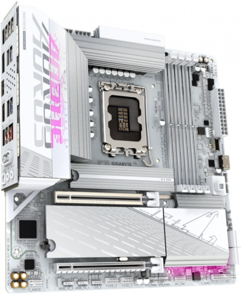 Материнская плата Gigabyte B860M AORUS ELITE WIFI6E ICE (LGA1851, mATX) в Москве