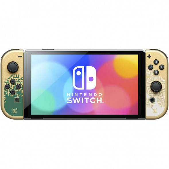 Игровая приставка Nintendo Switch OLED 64 ГБ, без игр, The Legend of Zelda: Tears of the Kingdom в Москве