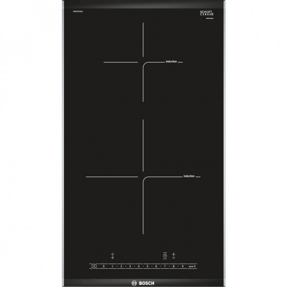 Варочная индукционная поверхность Bosch PIB375FB1E, черный в Москве
