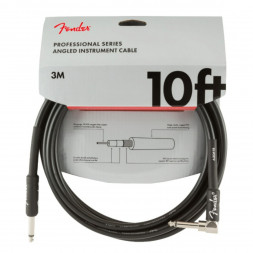 Инструментальный кабель Fender Professional Series 10 ft, 3 м, jack 6.3, черный