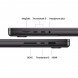 Ноутбук Apple MacBook Pro 16 2026 MGEC4 (M5 Pro 20-Core GPU, 48/1TB), Черный космос/Space Black в Москве