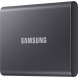 1 ТБ Внешний SSD Samsung T7, USB 3.2 Gen 2 Type-C, серый в Москве