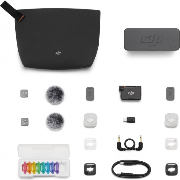 Микрофон DJI Mic Mini 2S (2 TX + 1 RX + Charging Case) в Москве