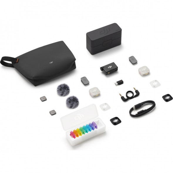 Микрофон DJI Mic Mini 2S (2 TX + 1 RX + Charging Case) в Москве