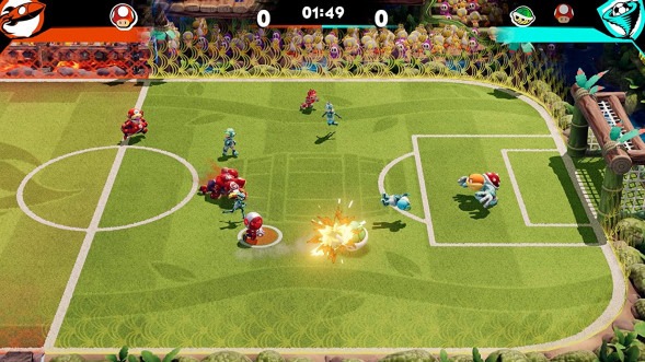 Игра Mario Strikers Battle League для Nintendo Switch, картридж в Москве