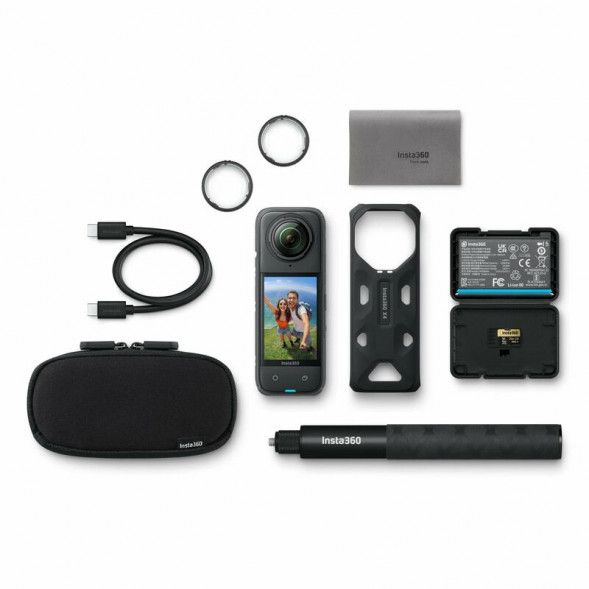 Экшн-камера Insta360 X4 Adventure Bundle (CINSABMA) в Москве