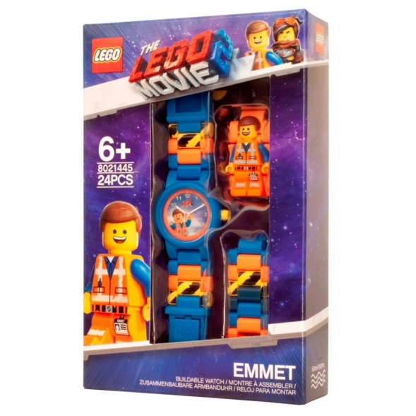 Часы LEGO Movie 8021445 «Emmet» с минифигуркой в Москве