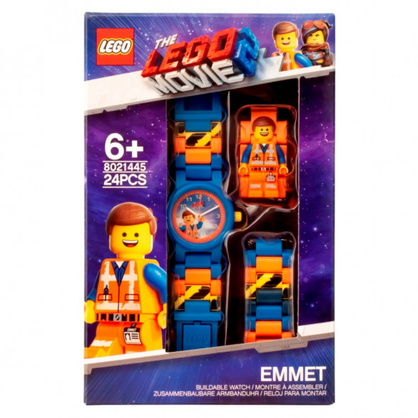 Часы LEGO Movie 8021445 «Emmet» с минифигуркой в Москве