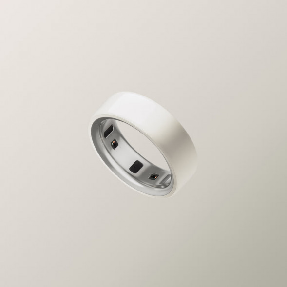 Умное кольцо Oura Ring 4 Ceramic (размер 4), Облако/Cloud в Москве