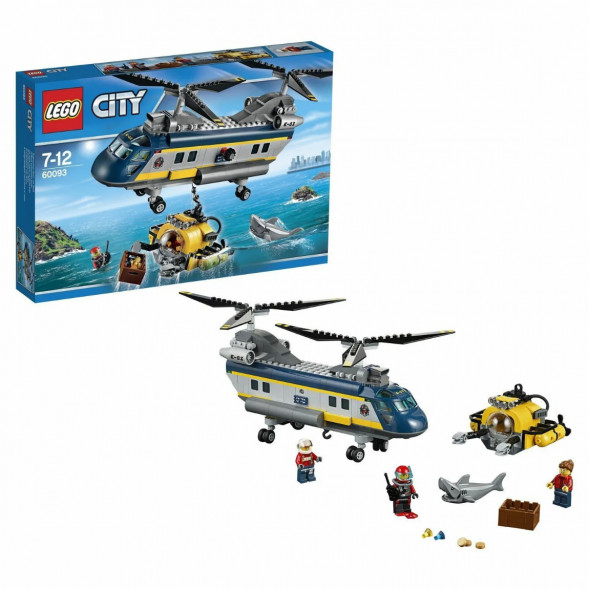 Конструктор LEGO City Deep Sea Explorers 60093 Вертолет исследователей моря в Москве