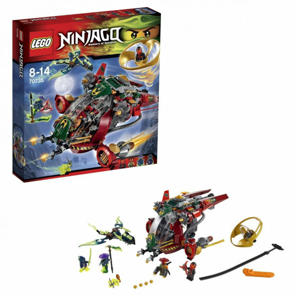 Конструктор LEGO Ninjago 70735 Корабль R.E.X Ронана в Москве