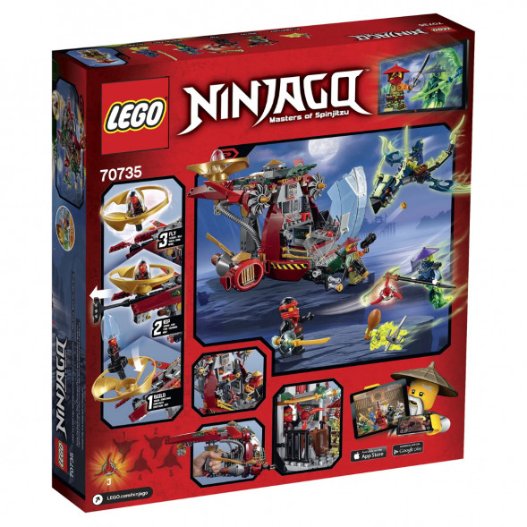 Конструктор LEGO Ninjago 70735 Корабль R.E.X Ронана в Москве