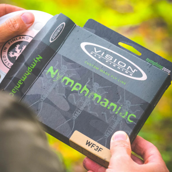 Рыболовная леска Vision Nymphmaniac fly line WF3F, VNY3F 12m/39ft в Москве