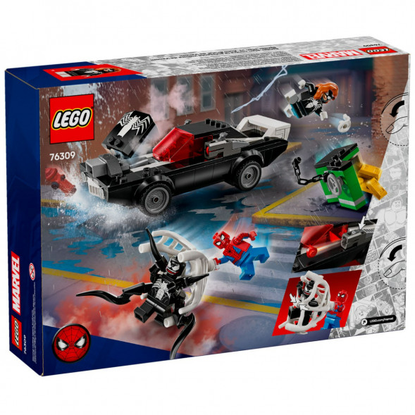 Конструктор LEGO Super Heroes 76309 Человек-паук против Венома в Москве