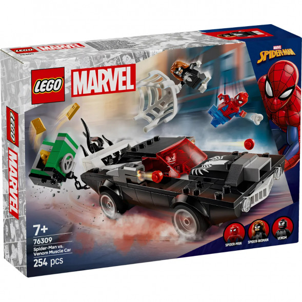 Конструктор LEGO Super Heroes 76309 Человек-паук против Венома в Москве