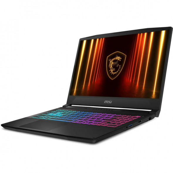 Ноутбук MSI Katana 15 HX B14WFK-1073XRU (15.6&amp;quot;, IPS, Intel Core i7-14650HX 2.2ГГц, 16 ядер, 16ГБ DDR5, 512ГБ SSD, NVIDIA GeForce RTX 5060 - 8 ГБ, без ОС), черный в Москве