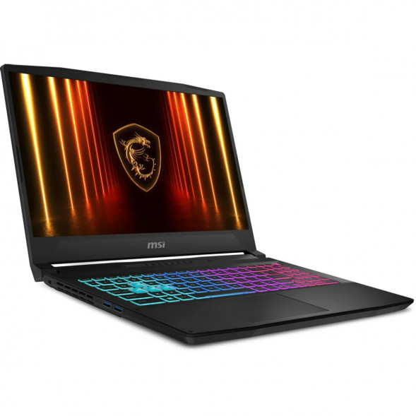 Ноутбук MSI Katana 15 HX B14WFK-1073XRU (15.6&amp;quot;, IPS, Intel Core i7-14650HX 2.2ГГц, 16 ядер, 16ГБ DDR5, 512ГБ SSD, NVIDIA GeForce RTX 5060 - 8 ГБ, без ОС), черный в Москве