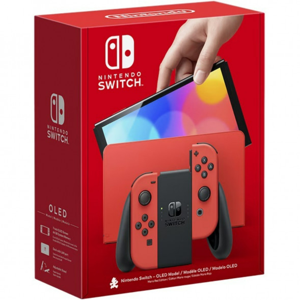 Игровая приставка Nintendo Switch OLED 64 ГБ, Mario Red Edition в Москве