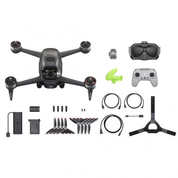 Квадрокоптер DJI FPV Combo (EU), grey в Москве