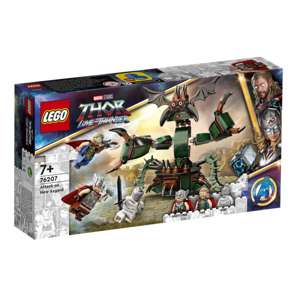 Конструктор LEGO Super Heroes 76207 Нападение на Новый Асгард в Москве