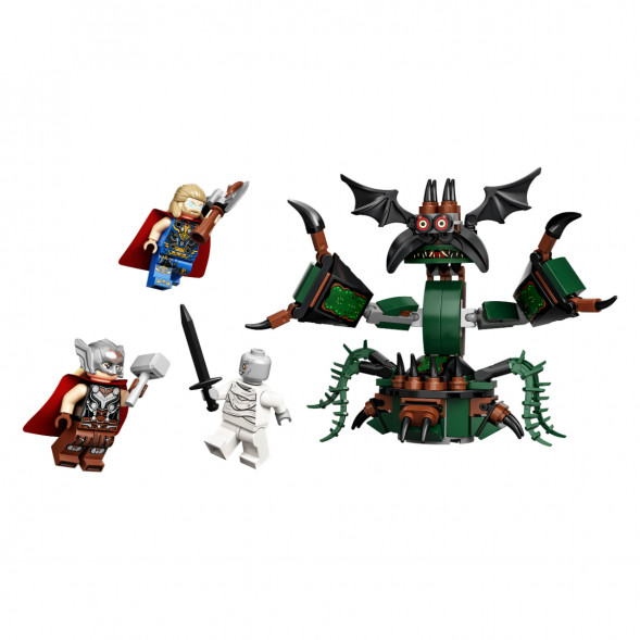 Конструктор LEGO Super Heroes 76207 Нападение на Новый Асгард в Москве