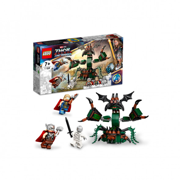 Конструктор LEGO Super Heroes 76207 Нападение на Новый Асгард в Москве