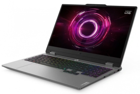 Ноутбук Lenovo LOQ 15AHP10(83JG007PUS) (15.6 &amp;quot;, Ryzen 7, 16 Гб RAM, 512 Гб SSD, GeForce RTX 5060, Серый) в Москве